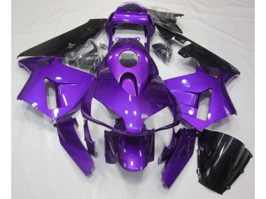2003-2004 Glanz Lila Schlicht Honda CBR600RR Motorrad Verkleidung