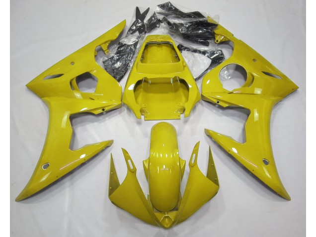 2003-2004 Glänzend Gelb Yamaha R6 Motorrad Verkleidung