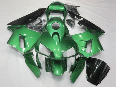 2003-2004 Glänzend Grün Honda CBR600RR Motorrad Verkleidung