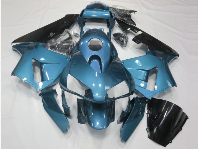 2003-2004 Glänzend Hellblau Honda CBR600RR Motorrad Verkleidung 2003-2004 Glänzend Hellblau Honda CBR600RR Motorrad Verkleidung