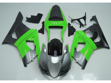2003-2004 Grün-Silber & Schwarz Suzuki GSXR 1000 Motorrad Verkleidung