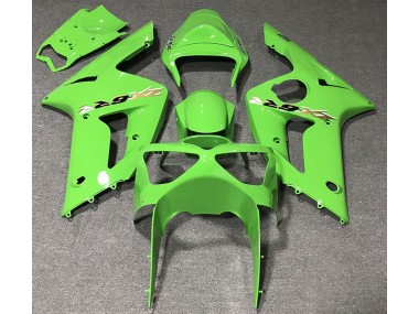 2003-2004 Hellgrün Kawasaki ZX6R Motorrad Verkleidung