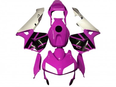 2003-2004 Hot Pink & Matt Silber Honda CBR600RR Motorrad Verkleidung