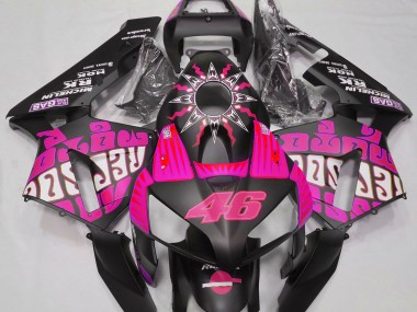2003-2004 Hot Pink Rossi Repsol Honda CBR600RR Motorrad Verkleidung