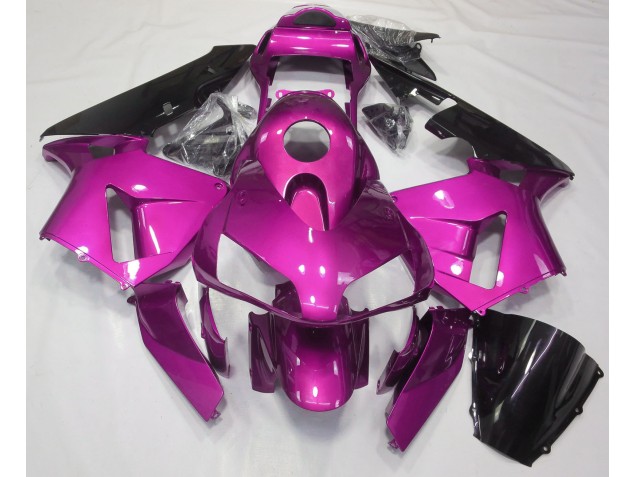 2003-2004 Hot Pink Schlicht Honda CBR600RR Motorrad Verkleidung