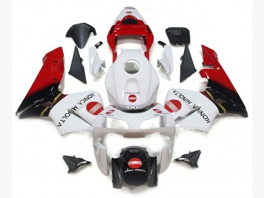 2003-2004 Konica Minolta Rot Honda CBR600RR Motorrad Verkleidung