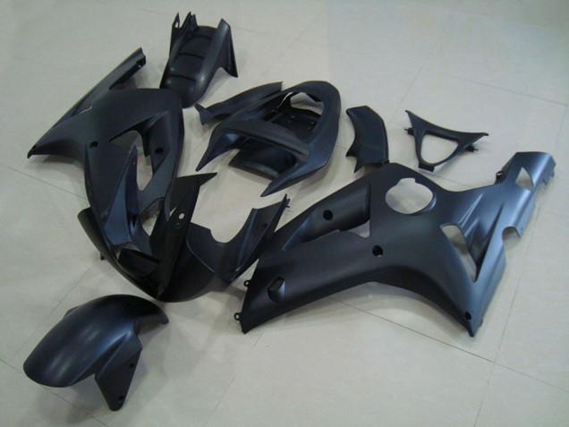 2003-2004 Matt Schwarz Kawasaki ZX6R Motorrad Verkleidung