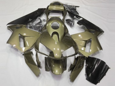 2003-2004 Oliv Glänzend Honda CBR600RR Motorrad Verkleidung