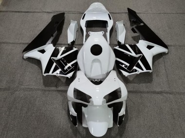 2003-2004 Perlweiß & Schwarz Honda CBR600RR Motorrad Verkleidung