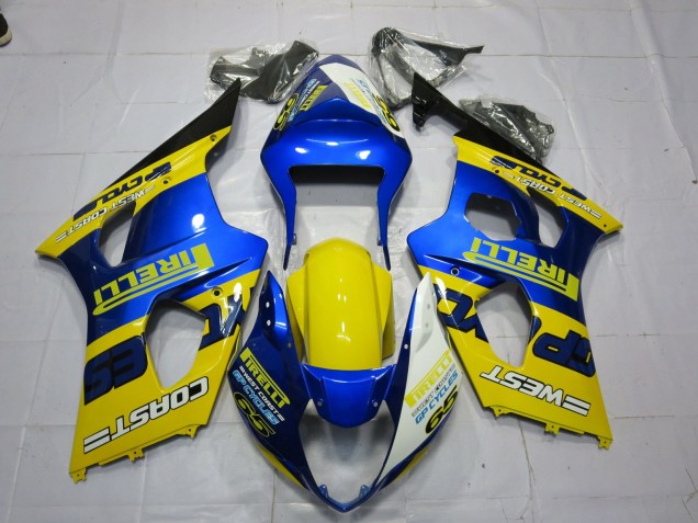 2003-2004 Pirelli Suzuki GSXR 1000 Motorrad Verkleidung