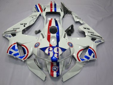 2003-2004 Repsol 69 Honda CBR600RR Motorrad Verkleidung