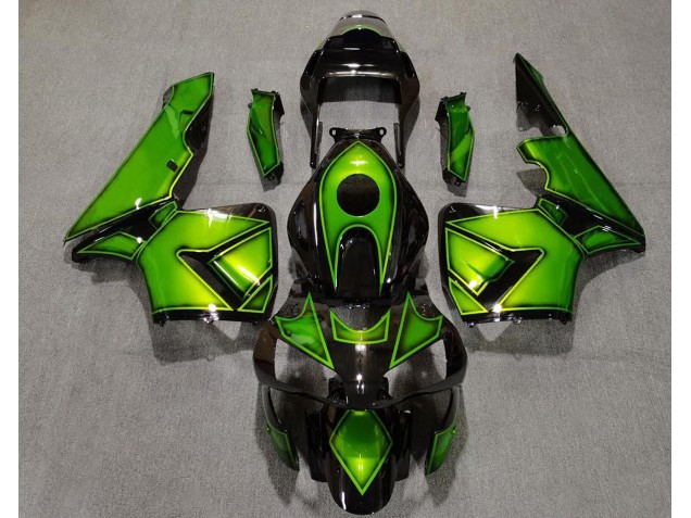 2003-2004 Spezial Design Grün Honda CBR600RR Motorrad Verkleidung