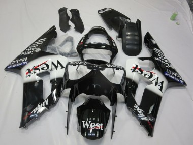 2003-2004 West Kawasaki ZX6R Motorrad Verkleidung