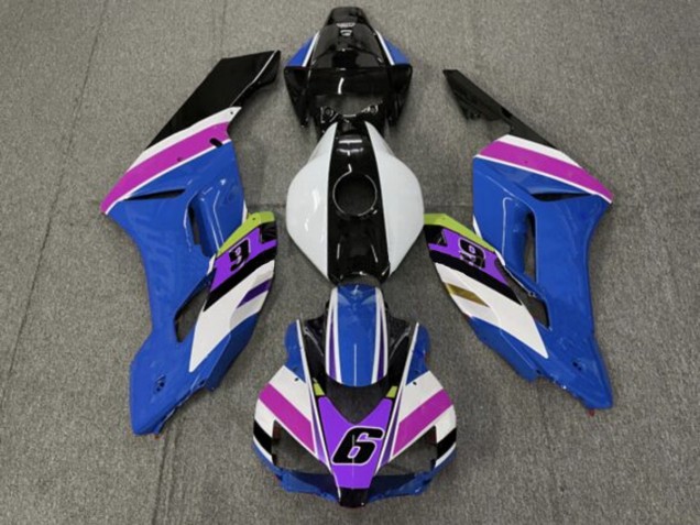 2004-2005 Blau & Schwarz Honda CBR1000RR Motorrad Verkleidung 2004-2005 Blau & Schwarz Honda CBR1000RR Motorrad Verkleidung