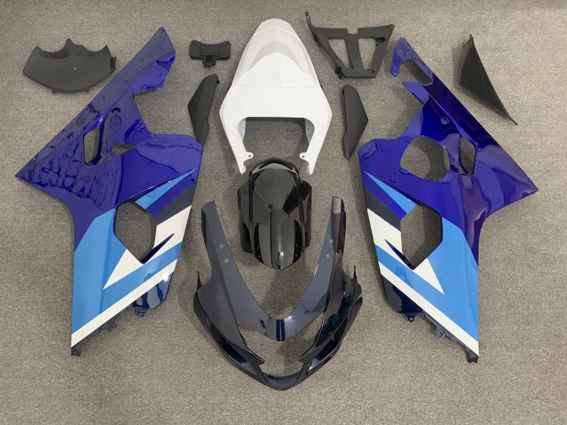 2004-2005 Blau Suzuki GSXR 600-750 Motorrad Verkleidung 2004-2005 Blau Suzuki GSXR 600-750 Motorrad Verkleidung