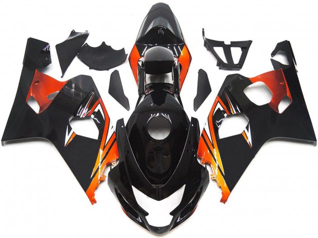 2004-2005 Bronze Orange OEM Stil Benutzerdefiniert Suzuki GSXR 600-750 Motorrad Verkleidung 2004-2005 Bronze Orange OEM Stil Benutzerdefiniert Suzuki GSXR 600-750 Motorrad Verkleidung