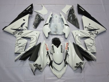 2004-2005 Weiß Corona Kawasaki ZX10R Motorrad Verkleidung