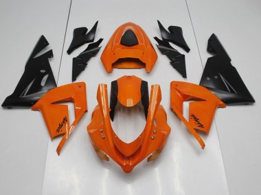 2004-2005 Einfacher Orange Ninja Kawasaki ZX10R Motorrad Verkleidung