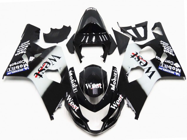 2004-2005 Glanz West OEM Stil Suzuki GSXR 600-750 Motorrad Verkleidung 2004-2005 Glanz West OEM Stil Suzuki GSXR 600-750 Motorrad Verkleidung