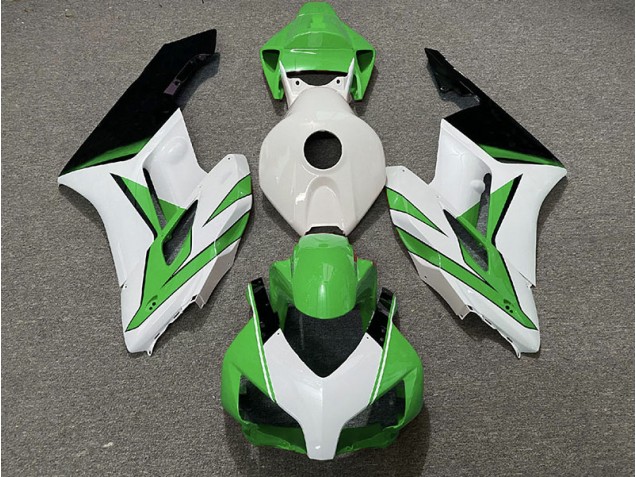 2004-2005 Grün-Weiß & Schwarz Glänzend Honda CBR1000RR Motorrad Verkleidung 2004-2005 Grün-Weiß & Schwarz Glänzend Honda CBR1000RR Motorrad Verkleidung