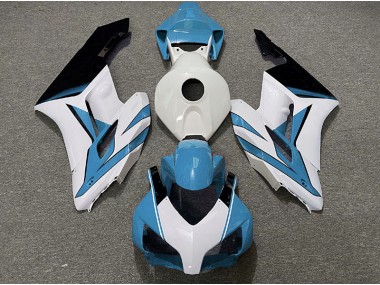 2004-2005 Hellblau-Weiß & Schwarzglanz Honda CBR1000RR Motorrad Verkleidung