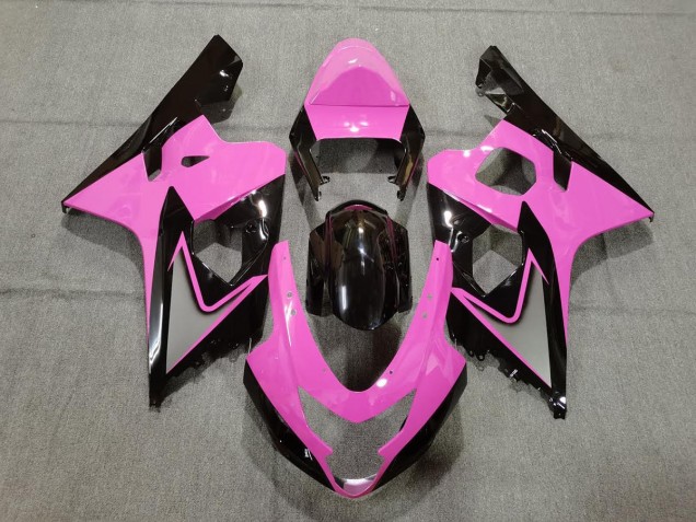 2004-2005 Hellrosa & Schwarz Suzuki GSXR 600-750 Motorrad Verkleidung