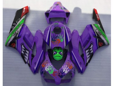 2004-2005 Lila Hai Honda CBR1000RR Motorrad Verkleidung