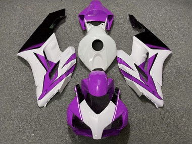 2004-2005 Lila Weiß & Schwarz Glänzend Honda CBR1000RR Motorrad Verkleidung
