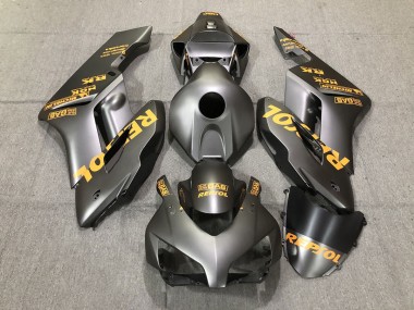 2004-2005 Mattgrau-Orange Repsol Honda CBR1000RR Motorrad Verkleidung