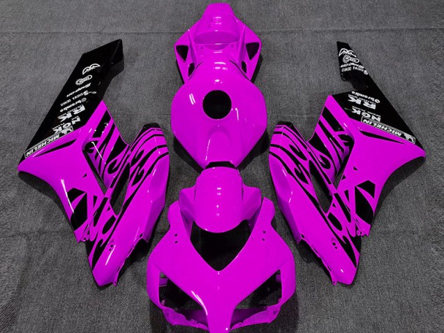 2004-2005 Rosa Glänzend Flame Honda CBR1000RR Motorrad Verkleidung 2004-2005 Rosa Glänzend Flame Honda CBR1000RR Motorrad Verkleidung