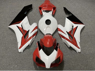 2004-2005 Rot Weiß & Schwarz Glänzend Honda CBR1000RR Motorrad Verkleidung