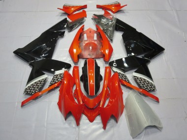 2004-2005 Rot Schwarz Kawasaki ZX10R Motorrad Verkleidung