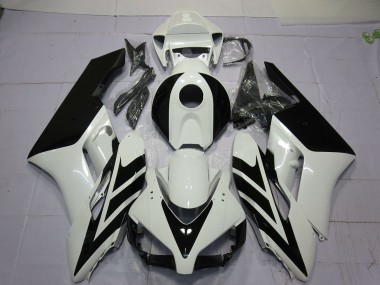 2004-2005 Schwarz-Weiß-Design Honda CBR1000RR Motorrad Verkleidung