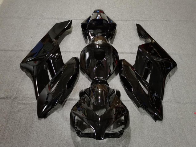 2004-2005 Schwarz Glänzend Honda CBR1000RR Motorrad Verkleidung 2004-2005 Schwarz Glänzend Honda CBR1000RR Motorrad Verkleidung