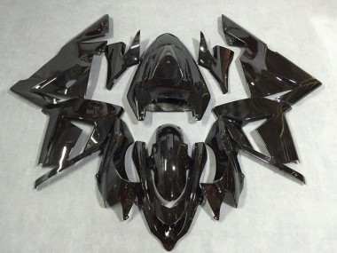2004-2005 Schwarz Glänzend Kawasaki ZX10R Motorrad Verkleidung