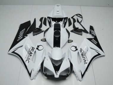2004-2005 Schwarz Pramac Honda CBR1000RR Motorrad Verkleidung