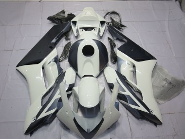 2004-2005 Weiß & Silber Honda CBR1000RR Motorrad Verkleidung