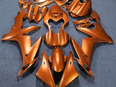 2004-2006 Einfarbig Orange Yamaha R1 Motorrad Verkleidung