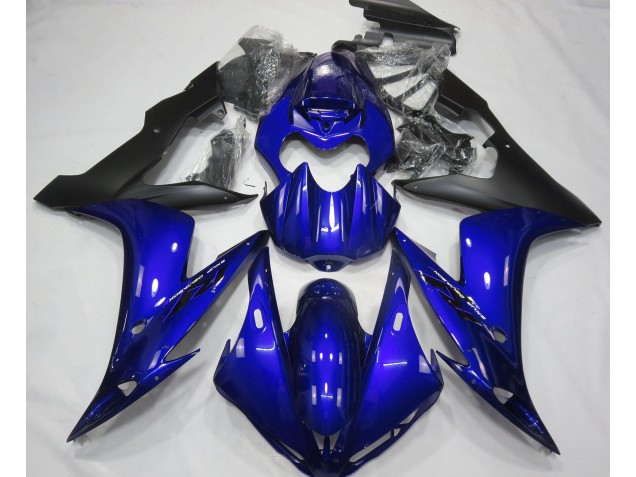 2004-2006 Glänzend Blau & Schwarz Yamaha R1 Motorrad Verkleidung 2004-2006 Glänzend Blau & Schwarz Yamaha R1 Motorrad Verkleidung