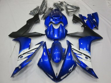2004-2006 Schwarz Blau & Weiß Yamaha R1 Motorrad Verkleidung