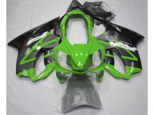 2004-2007 Glänzend Grün & Grau Honda CBR600 F4i Motorrad Verkleidung 2004-2007 Glänzend Grün & Grau Honda CBR600 F4i Motorrad Verkleidung