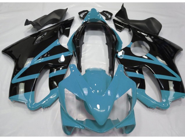 2004-2007 Glänzend Hellblau Honda CBR600 F4i Motorrad Verkleidung 2004-2007 Glänzend Hellblau Honda CBR600 F4i Motorrad Verkleidung