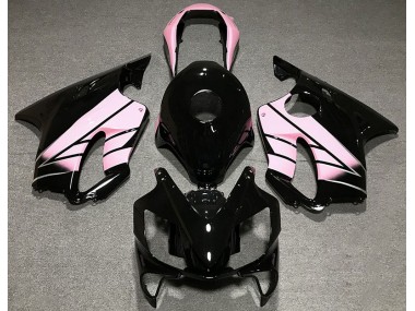2004-2007 Rosa & Schwarz Nach Maß Honda CBR600 F4i Motorrad Verkleidung