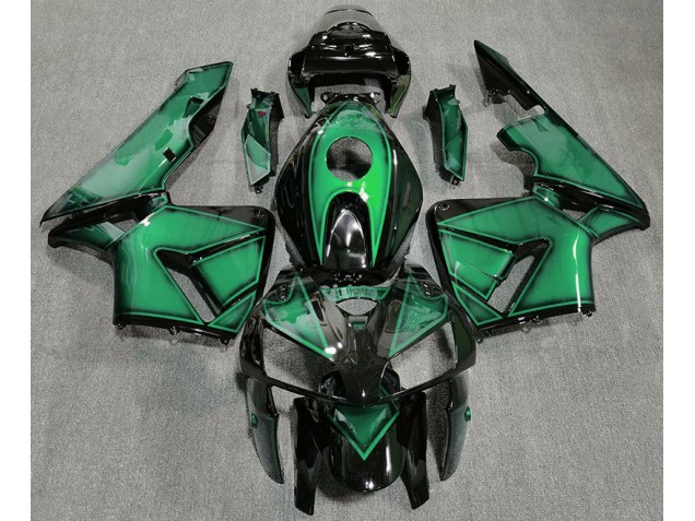 2005-2006 Dunkelhellgrün Honda CBR600RR Motorrad Verkleidung 2005-2006 Dunkelhellgrün Honda CBR600RR Motorrad Verkleidung