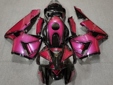 2005-2006 Dunkelpink Honda CBR600RR Motorrad Verkleidung