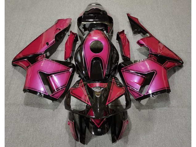 2005-2006 Dunkelpink Honda CBR600RR Motorrad Verkleidung 2005-2006 Dunkelpink Honda CBR600RR Motorrad Verkleidung