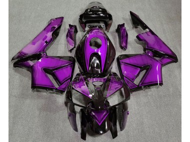 2005-2006 Dunkelviolett Honda CBR600RR Motorrad Verkleidung