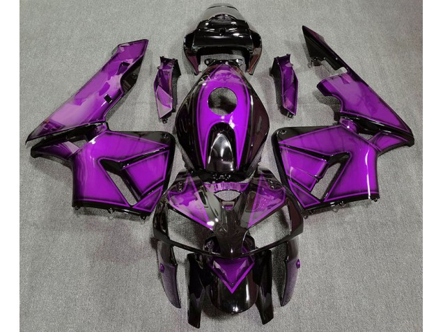2005-2006 Dunkelviolett Honda CBR600RR Motorrad Verkleidung