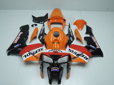 2005-2006 Ein Herz Repsol Honda CBR600RR Motorrad Verkleidung