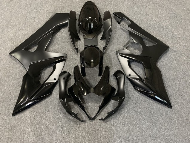 2005-2006 Ganz In Schwarz Suzuki GSXR 1000 Motorrad Verkleidung 2005-2006 Ganz In Schwarz Suzuki GSXR 1000 Motorrad Verkleidung